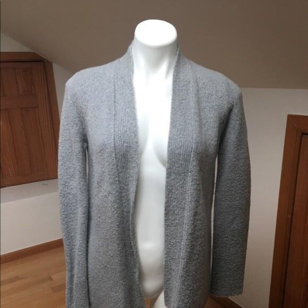 Zara knit beautiful heather grey cardigan 💖